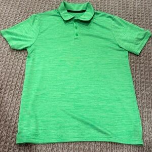 Gently used. Boy’s Champion C9, Lime Green Golf Shirt. Size XL (16-18)